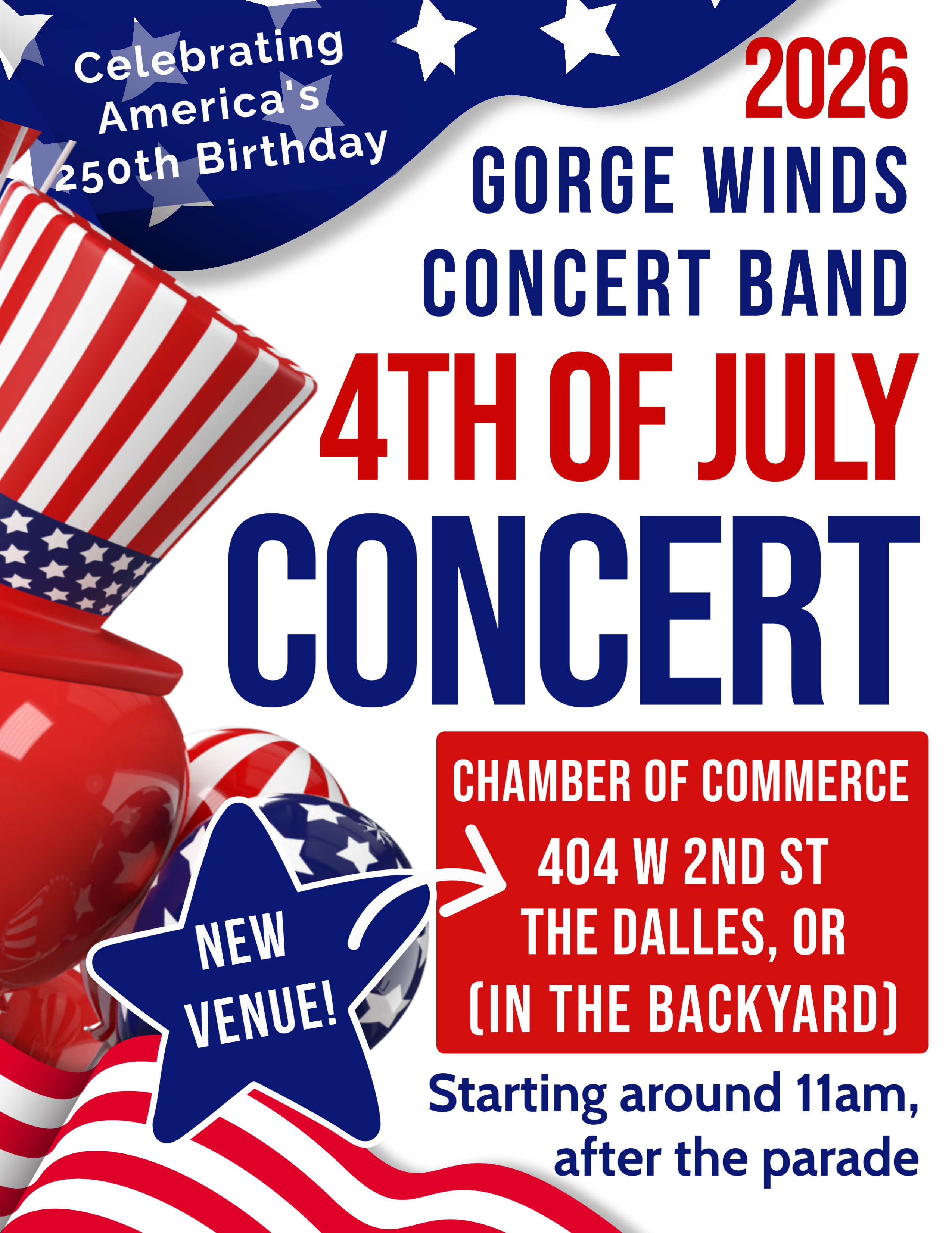 2026 4th of July Flyer